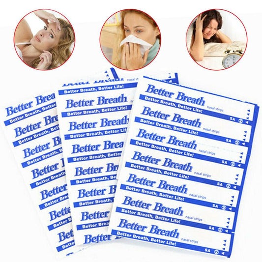 Breathe Nasal Strips - Snoring Anti-Snoring Strips for Health Care