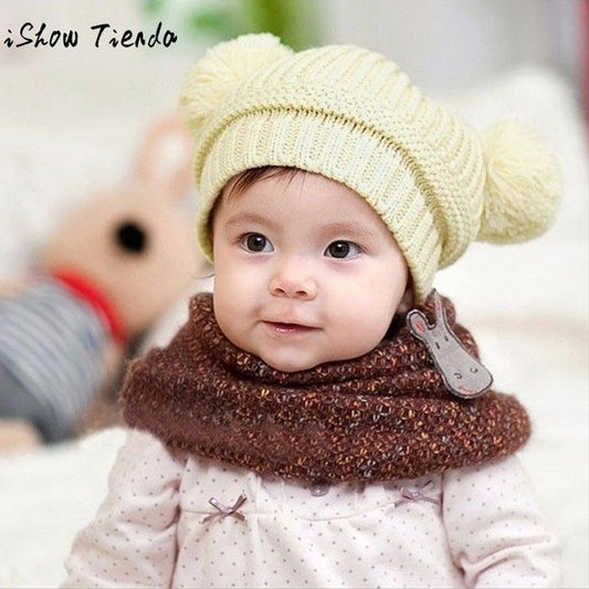 Winter Hats for Baby Boys and Girls - Double Layer