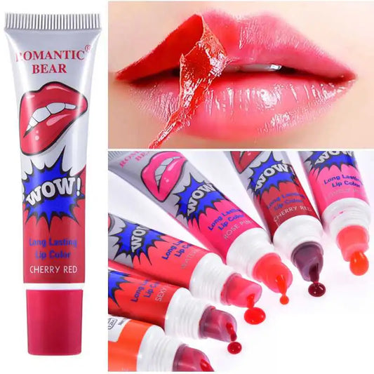 Peel Off Liquid Lipstick - Waterproof Long Lasting Lip Gloss