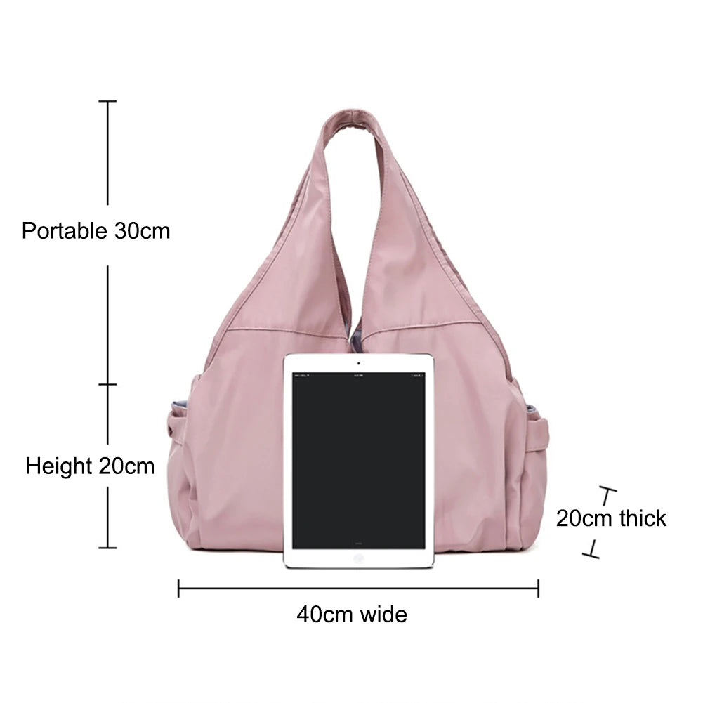 Waterproof Multi-Pocket Bag with Dry-Wet Separation, Ideal for Swimming, Hiking, and Camping