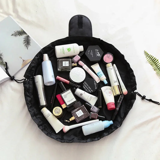Women Drawstring Cosmetic Bag - Travel Storage