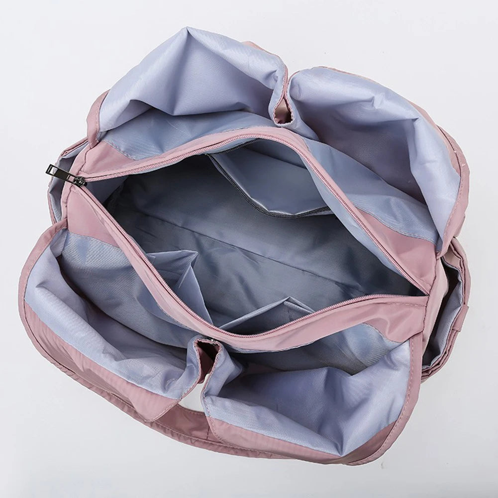 Waterproof Multi-Pocket Bag with Dry-Wet Separation, Ideal for Swimming, Hiking, and Camping