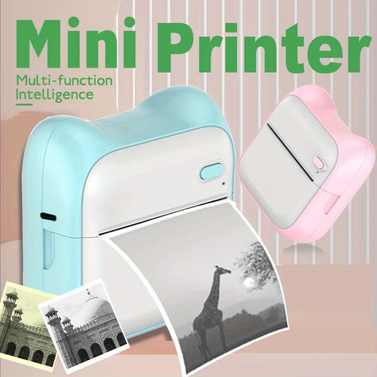 Mini Photo Printer - Portable Thermal Printer for iPhone/Android