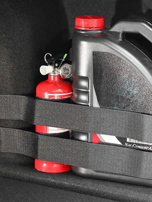 Fixed Belt for Car Trunk Storage and Loop Strap Organizer