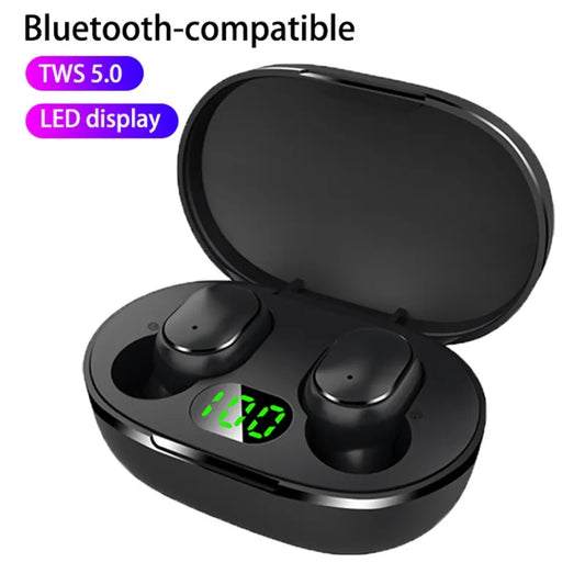 Wireless Bluetooth Earphones - Noise Cancelling Headset with Microphone