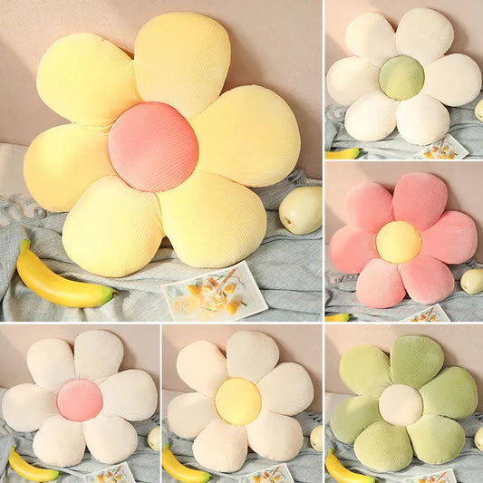 Sunflower Pillows - Small Daisy Cushions Petals Flowers