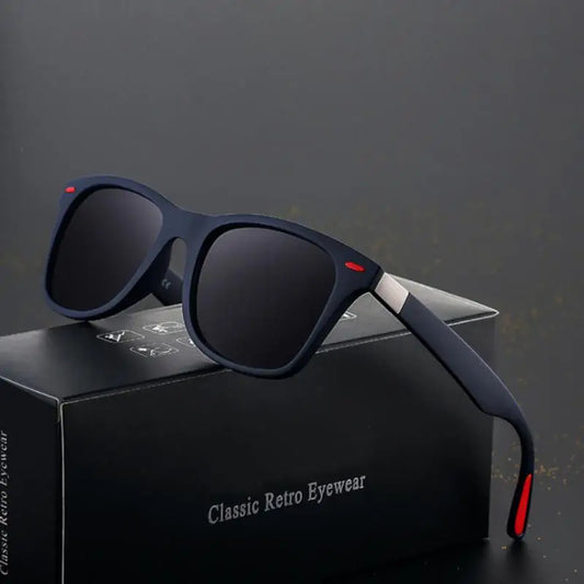 Classic Polarized Square Sunglasses - Anti-glare UV400 Protection