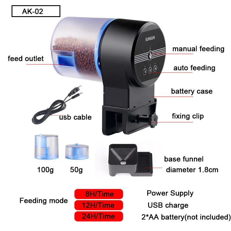 Automatic Smart Fish Feeder