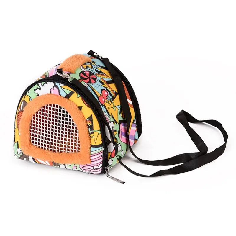 Portable Small Pet Travel Bag - Hamster Carrier