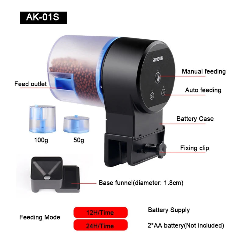 Automatic Smart Fish Feeder