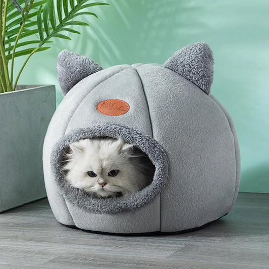 CozyPaws Cat Cave Bed