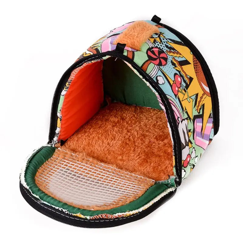 Portable Small Pet Travel Bag - Hamster Carrier