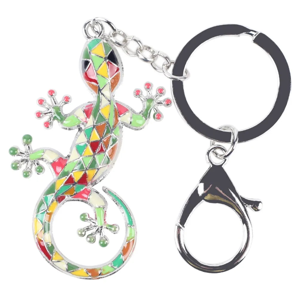 Trendy Lizard Gecko Key Chain