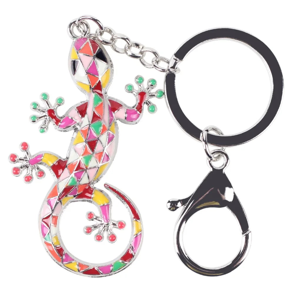 Trendy Lizard Gecko Key Chain