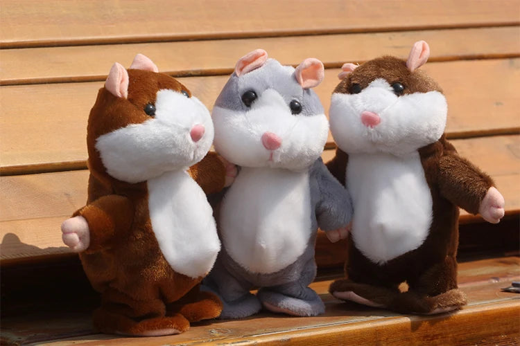 Chatty Hamster Plush Toy