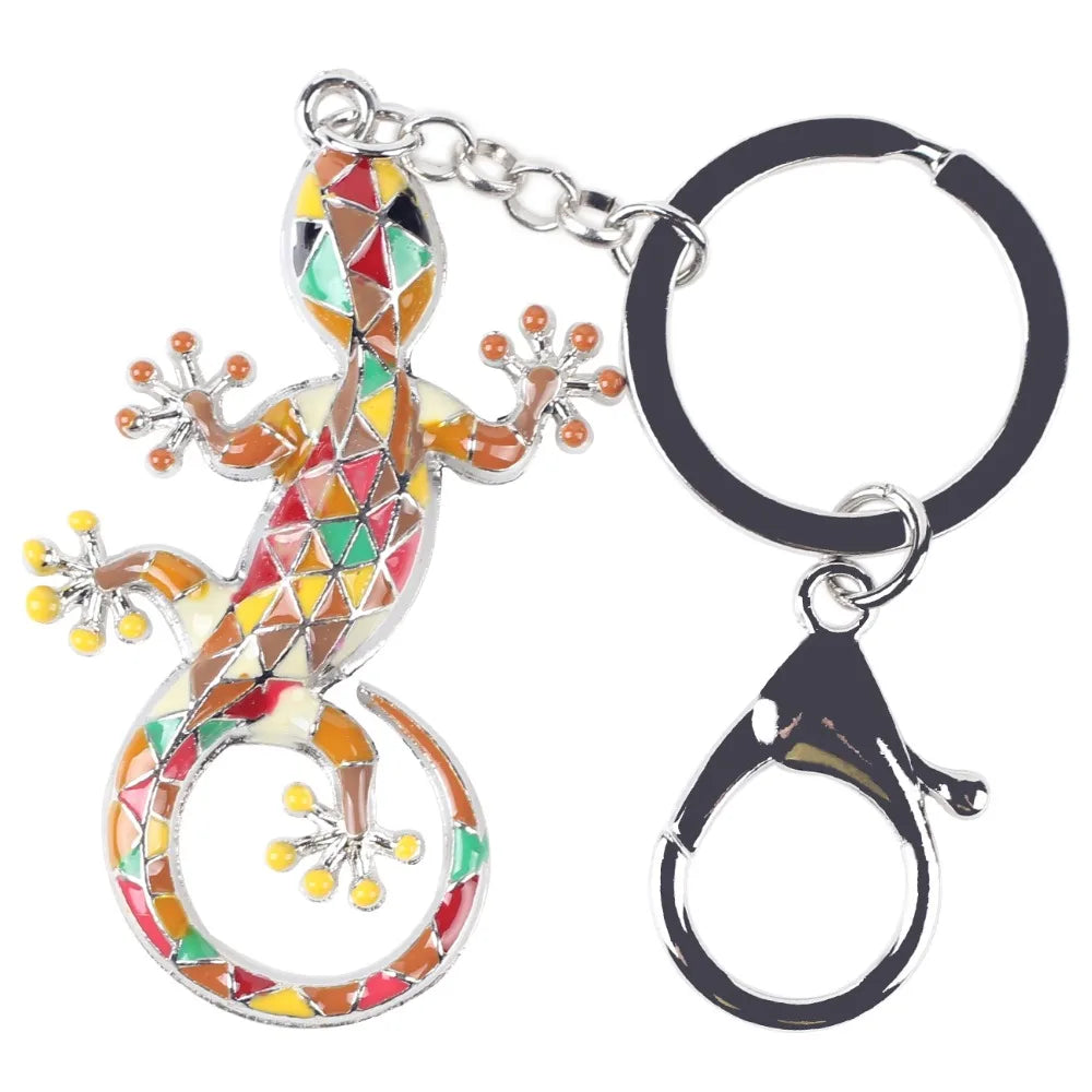 Trendy Lizard Gecko Key Chain