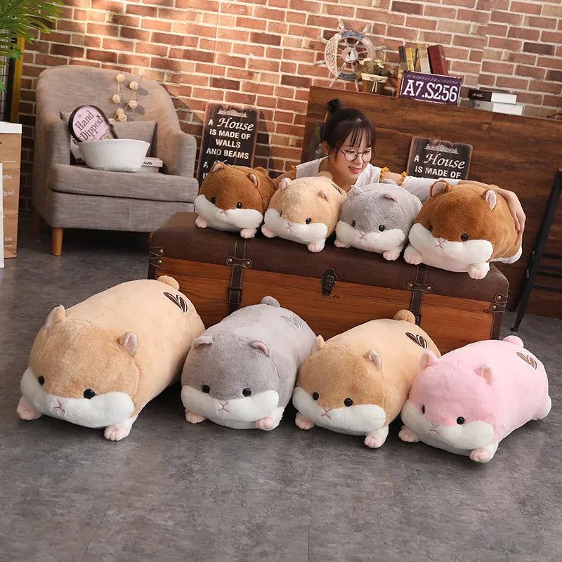 CozyHamster Plush Pillow