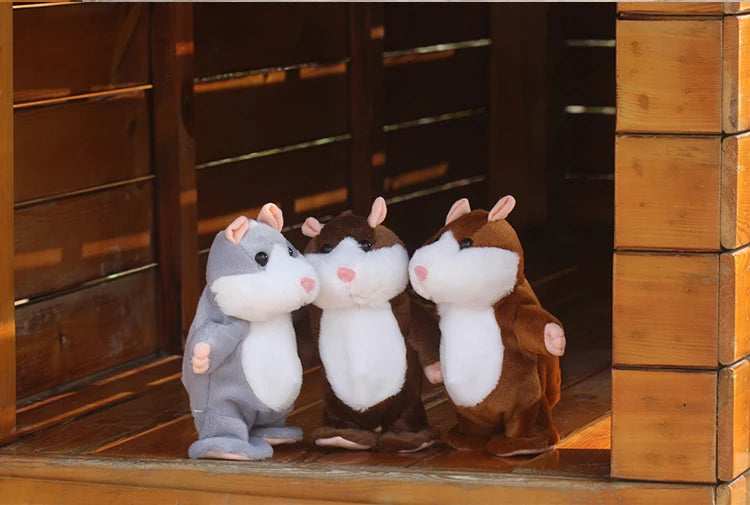 Chatty Hamster Plush Toy