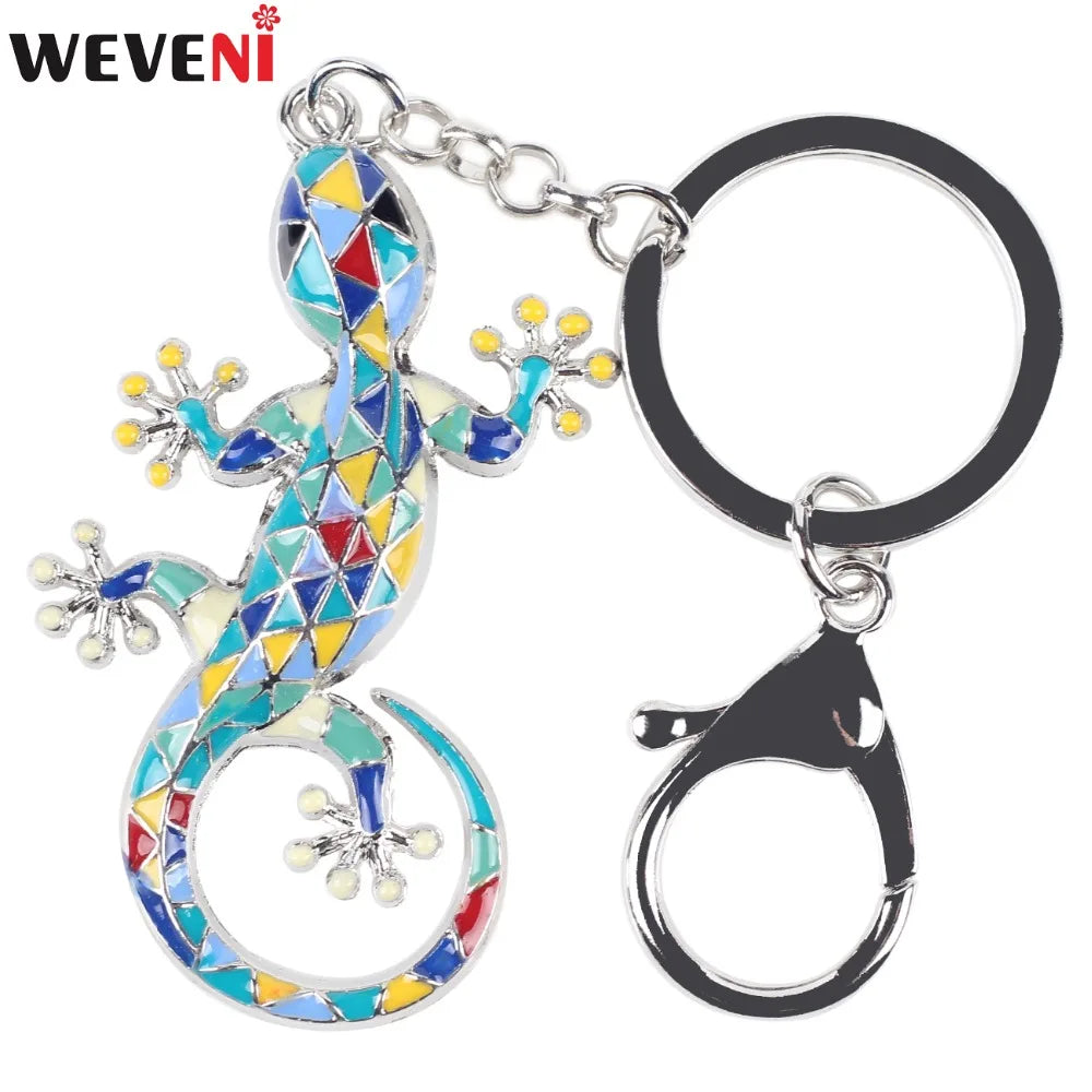 Trendy Lizard Gecko Key Chain