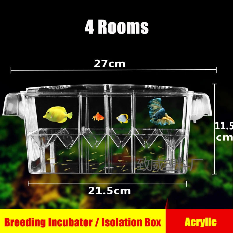 Double Layer Aquarium Breeding Incubator