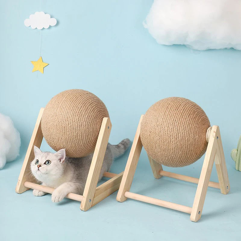 PurrPlay Sisal Scratching Ball