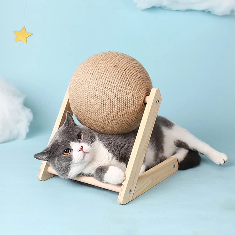 PurrPlay Sisal Scratching Ball