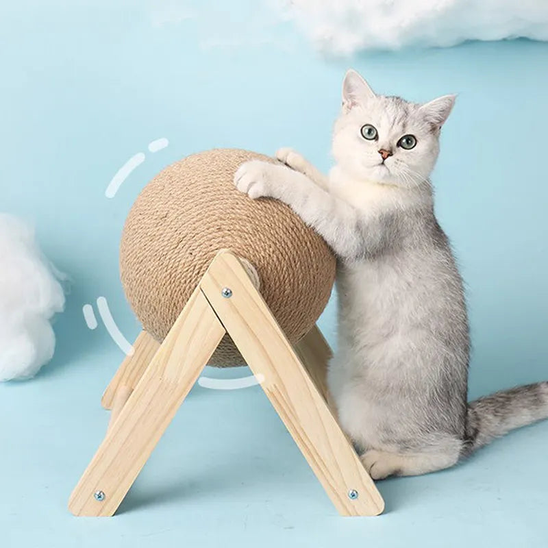 PurrPlay Sisal Scratching Ball