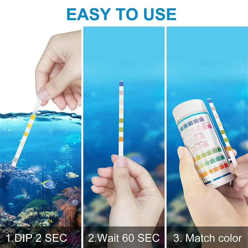 7-in-1 Aquarium Test Strips