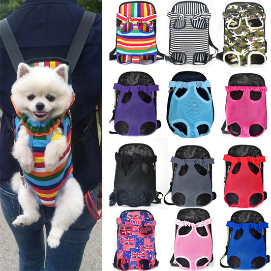 Breathable Mesh Dog and Cat Carrier Backpack