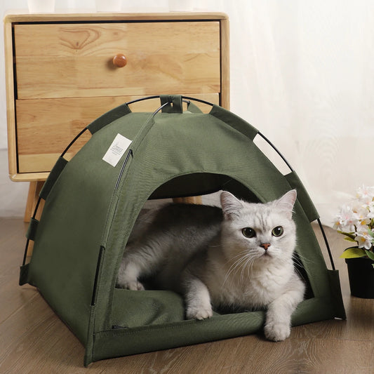 CozyShell Pet Tent Bed