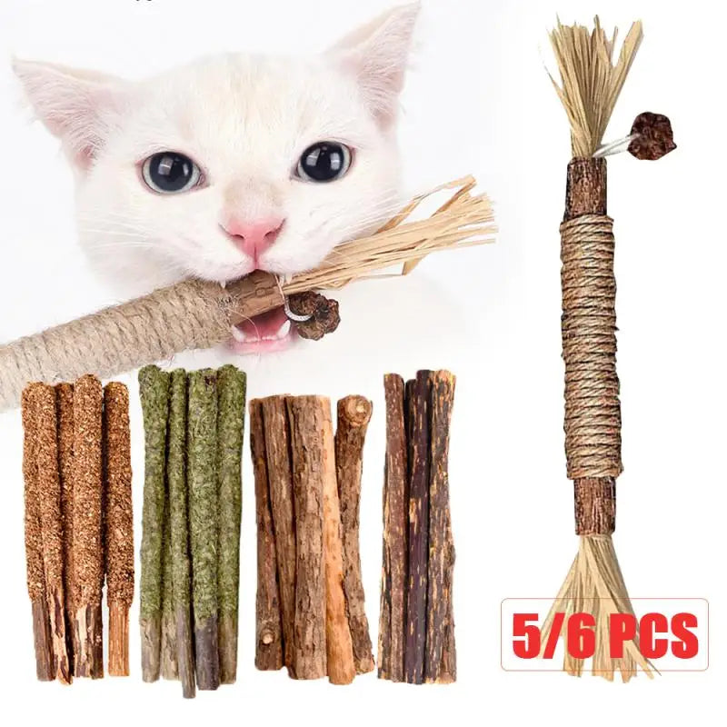 MeowMunch Natural Cat Mint Chew Sticks