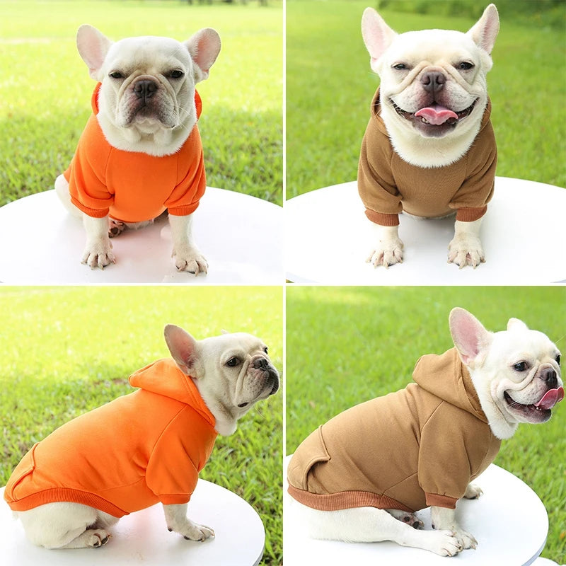 CozyCharm Fleece Dog Hoodie