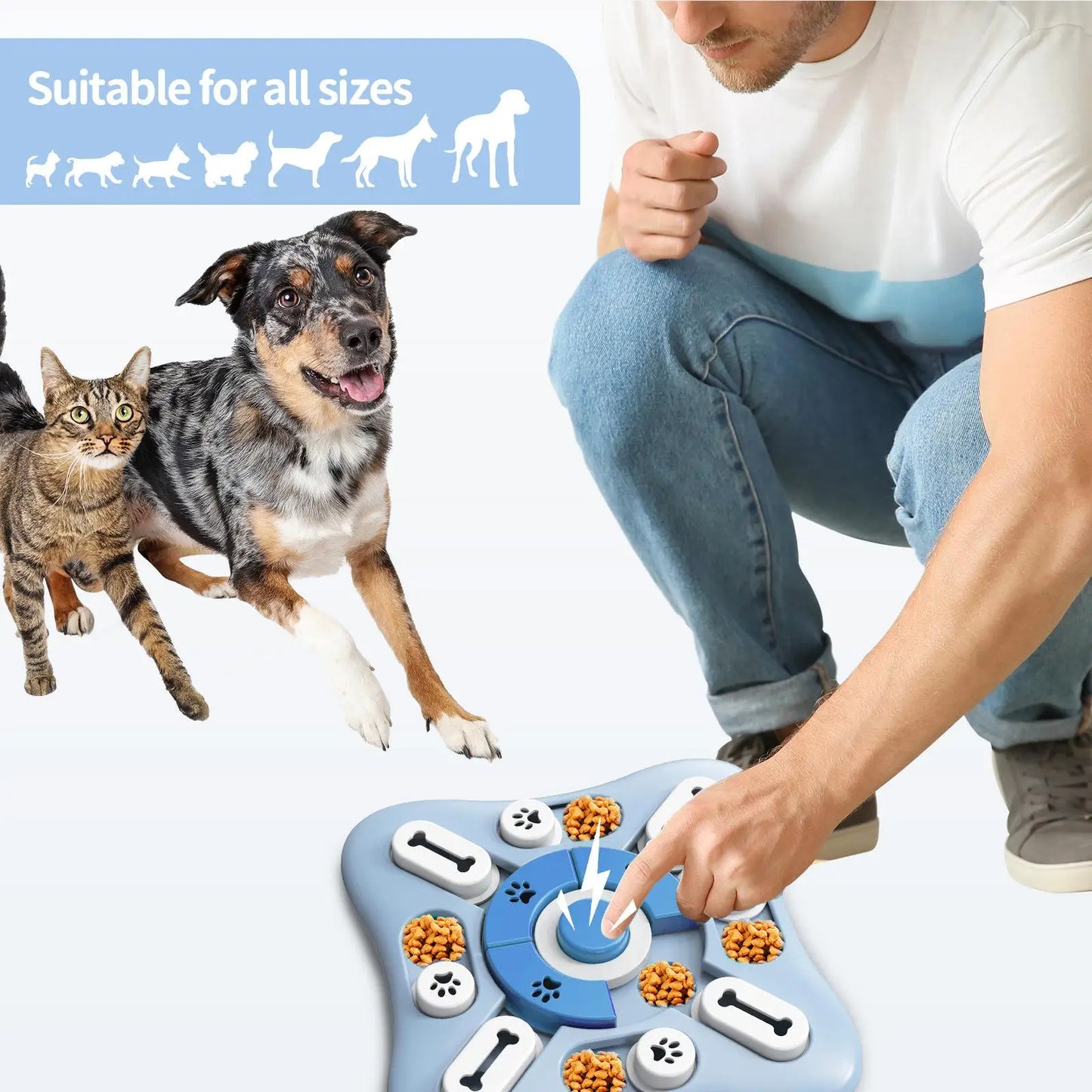 SmartyPaws IQ Booster Feeder Toy