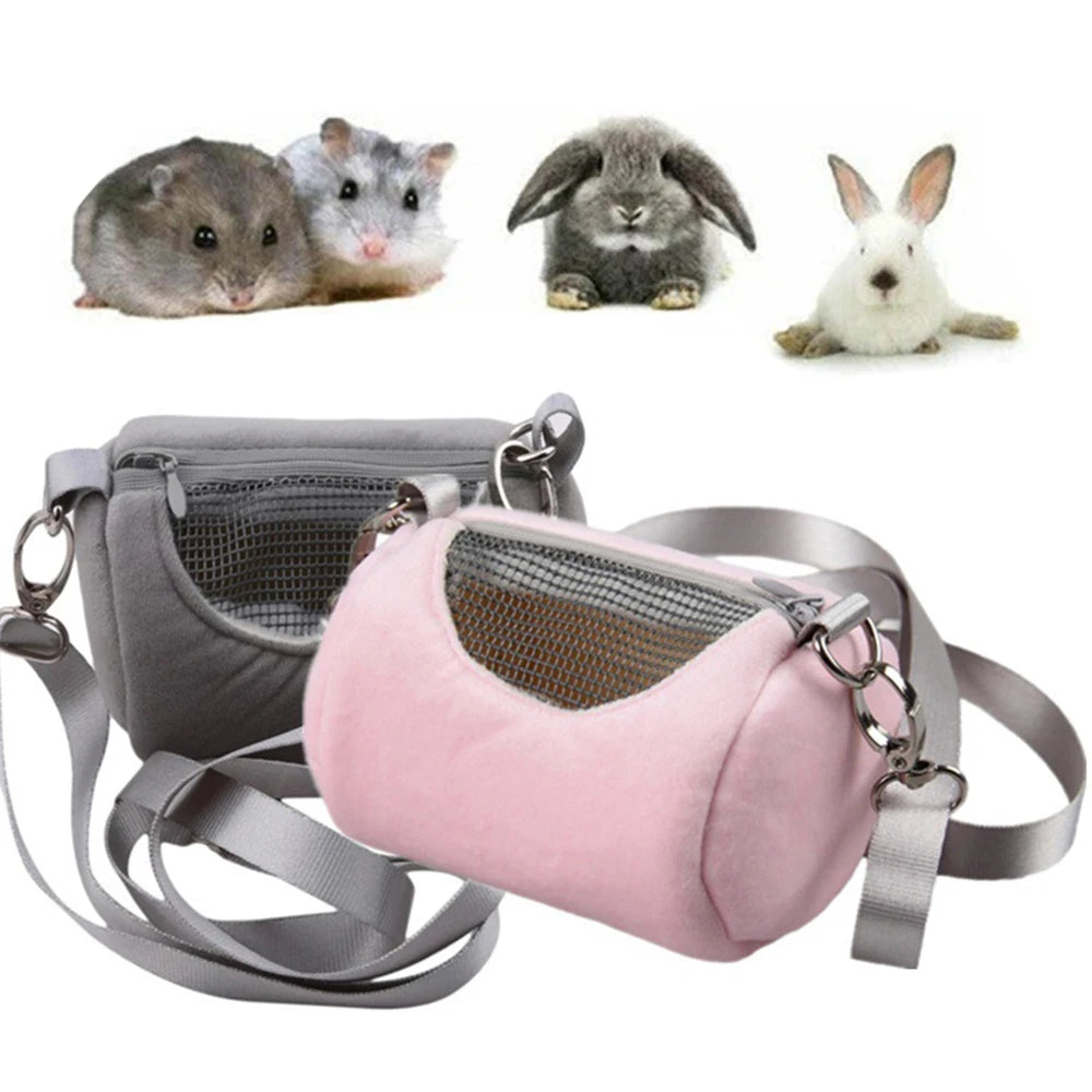 Portable Rodent Cage Travel Bag - Soft Pet Carrier