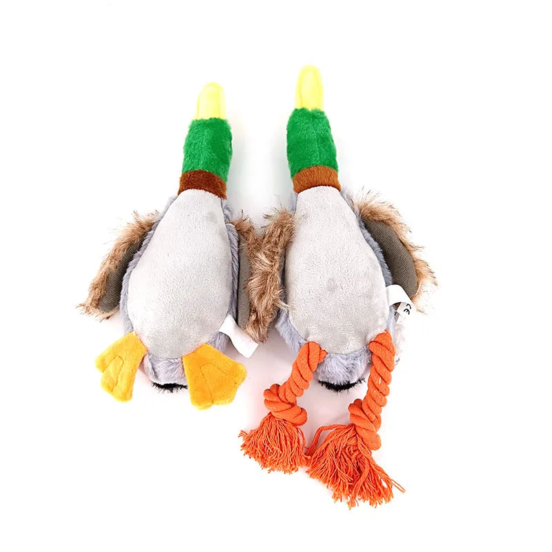 QuackTastic Plush Duck Dog Toy