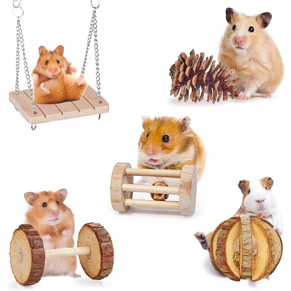 Multi-Toy Hamster and Small Pet Playset