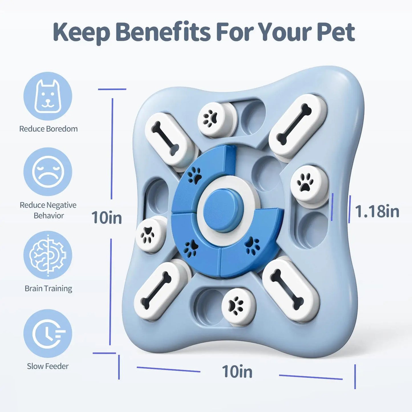 SmartyPaws IQ Booster Feeder Toy