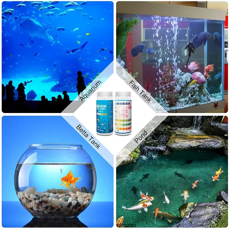 7-in-1 Aquarium Test Strips