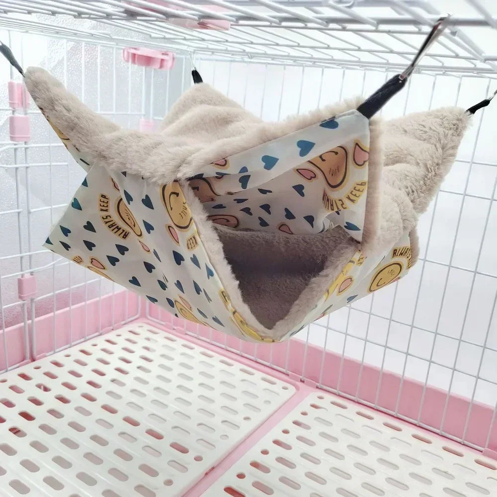 Cozy Fleece Hamster Hammock