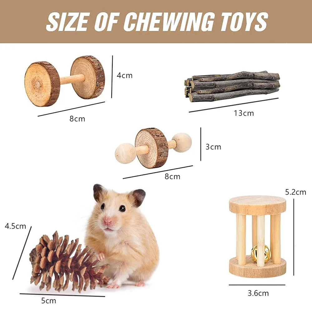 Multi-Toy Hamster and Small Pet Playset