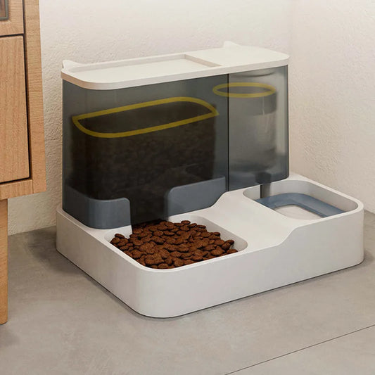 AquaPaws Automatic Pet Feeder & Water Fountain