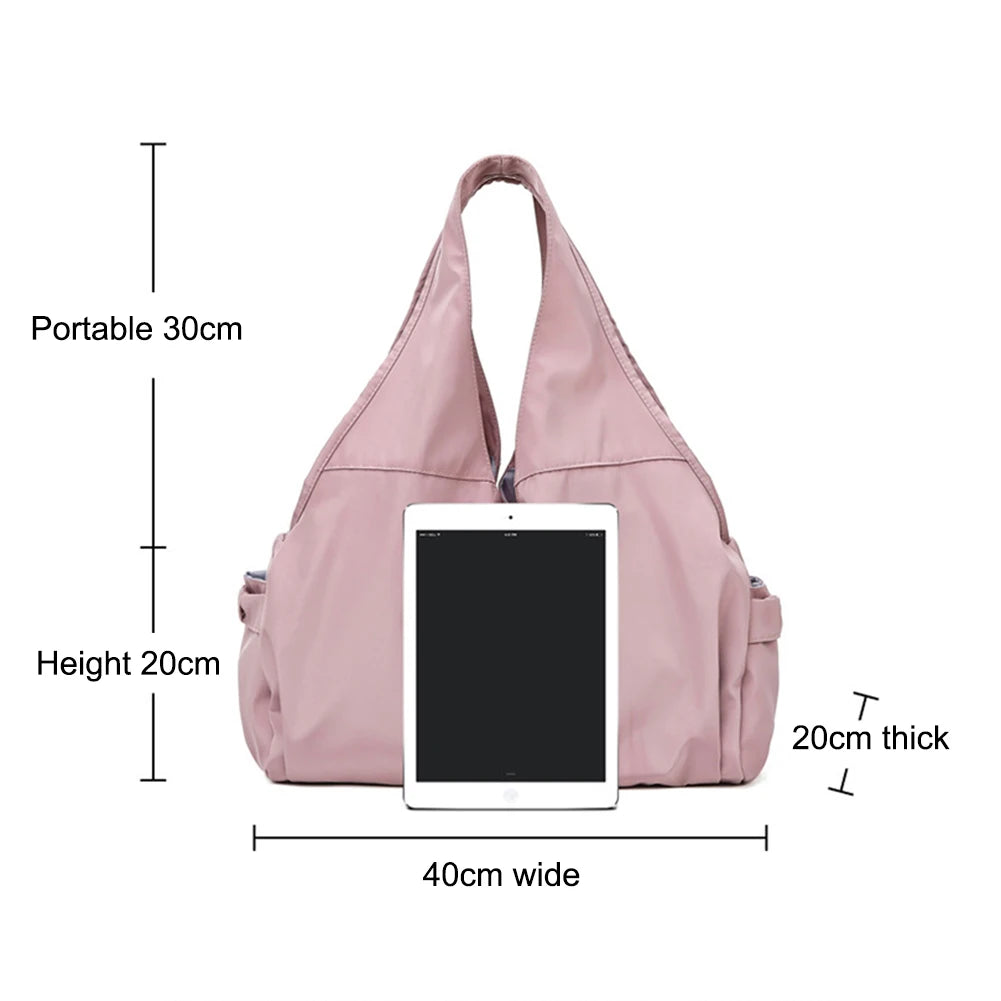 Ultimate Fitness Companion: Waterproof Multi-Pocket Bag with Dry-Wet Separation, Ideal for Swimming, Hiking, and Camping