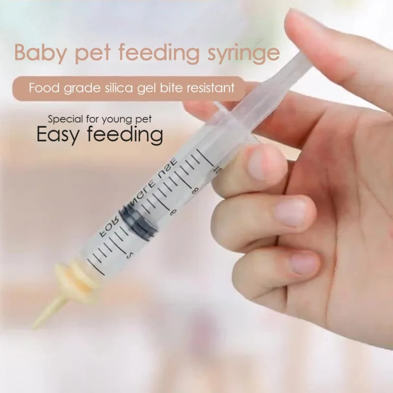 Pet Newborn Feeding Syringe Kit