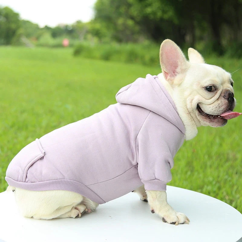 CozyCharm Fleece Dog Hoodie