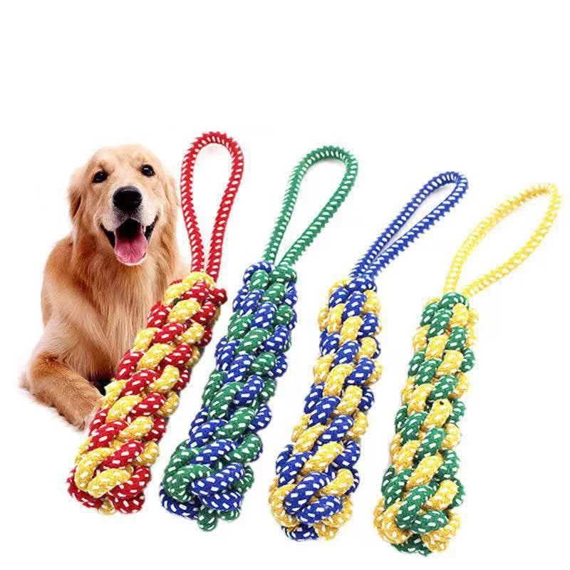 Braided Cotton Rope Dog Chew Toy