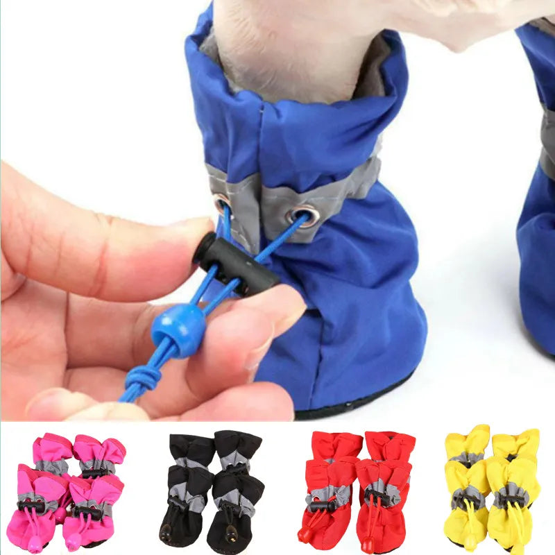 PawsGuard Waterproof Dog Shoes Set