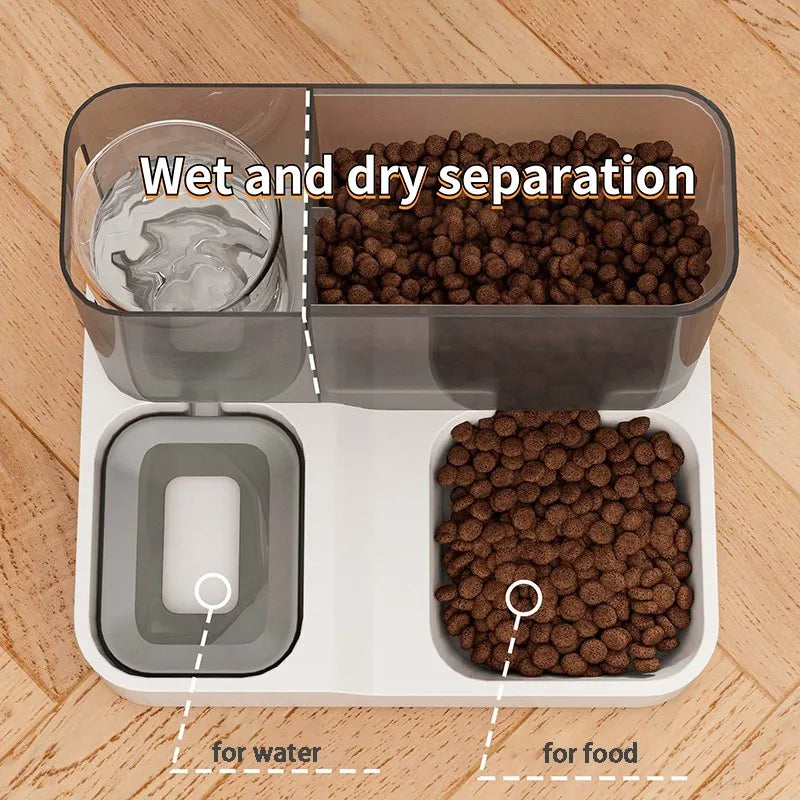 AquaPaws Automatic Pet Feeder & Water Fountain