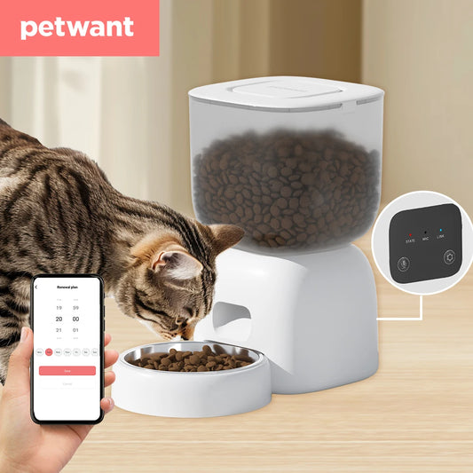 Petwant WIFI Smart 3L Pet Feeder