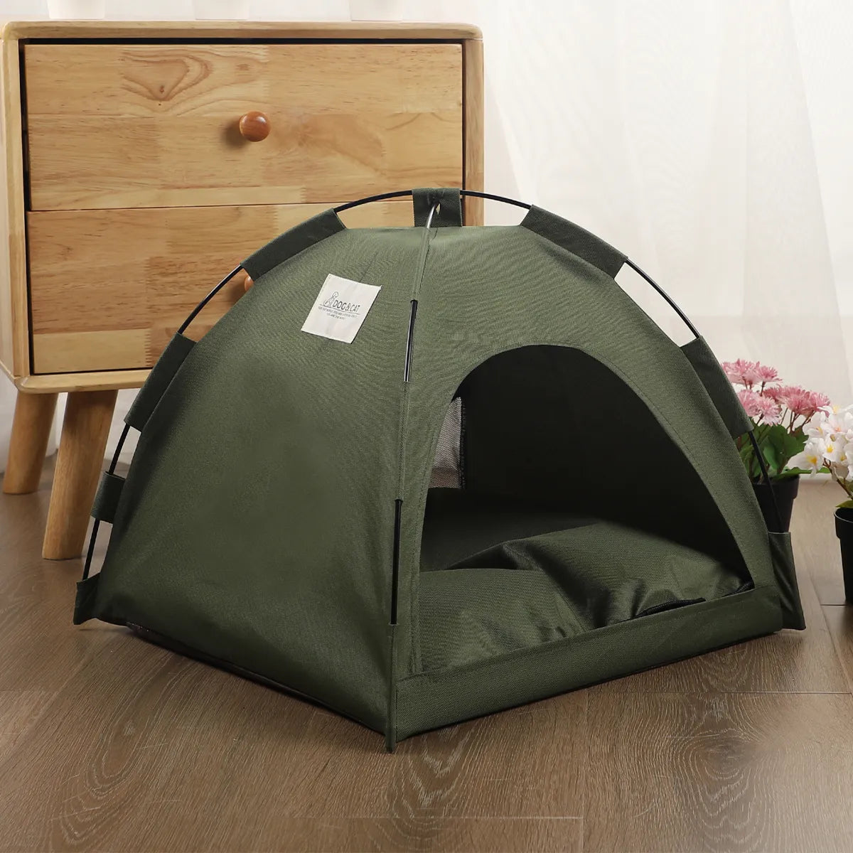 CozyShell Pet Tent Bed