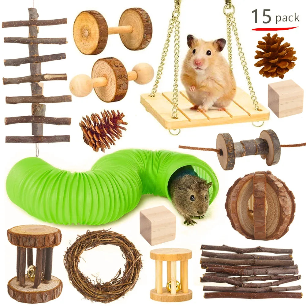 Multi-Toy Hamster and Small Pet Playset